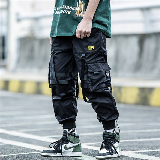 Pantalones con Múltiples Bolsillos