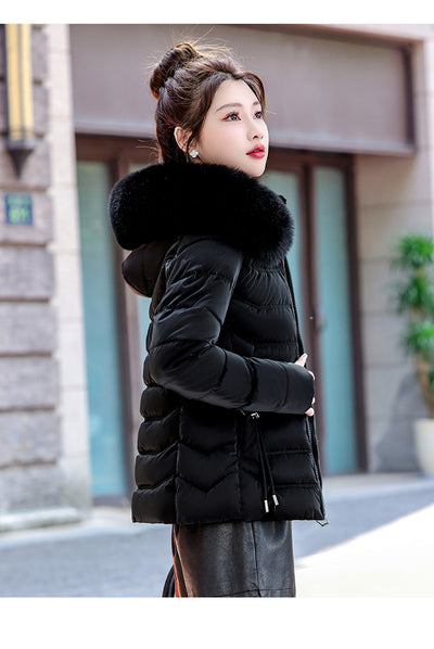 Chaqueta Acolchada de Algodón con Gorro Desmontable - Image 17