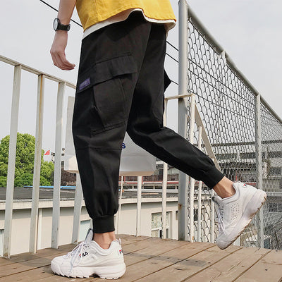 Overol Casual Estilo Harajuku de 9 Puntos para Hombre - Image 2