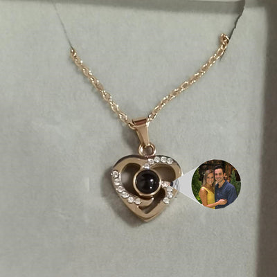 Collar Romántico con Proyección de Foto a Color en Plata S925 - Image 26