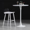 Mesa Alta Redonda para Negociaciones y Café - Diseño Moderno Leisure Home