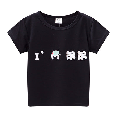 Playera Infantil de Manga Corta Unisex con Diseños Animados - Image 20