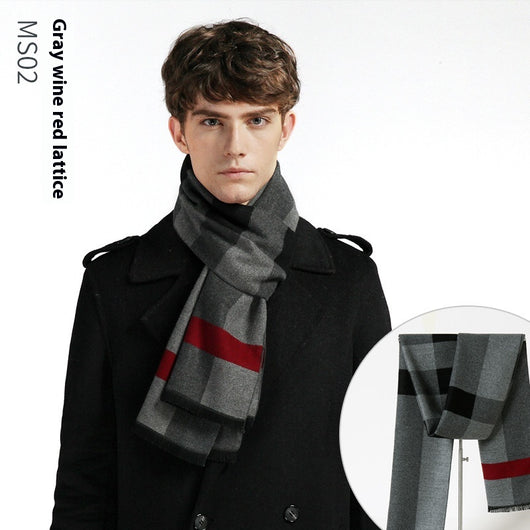 Bufanda Escocesa de Abrigo Suave con Toque Cashmere - Image 25