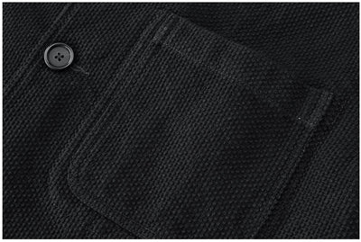 Saco Retro de Algodón con Bordados y Lavado Vintage - Image 14