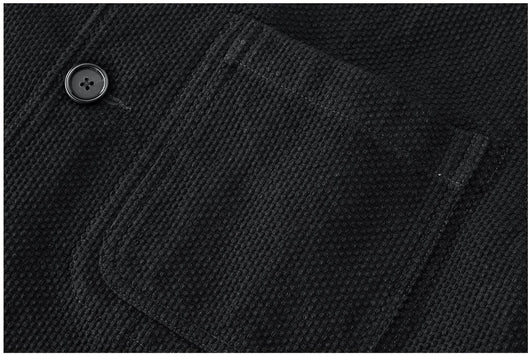 Saco Retro de Algodón con Bordados y Lavado Vintage - Image 14