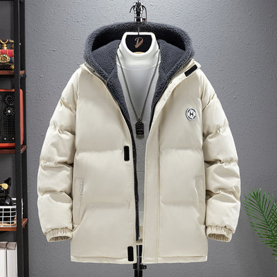 Abrigo Acolchado Bereber con Capucha - Chaqueta de Dos Piezas para Hombre - Image 8