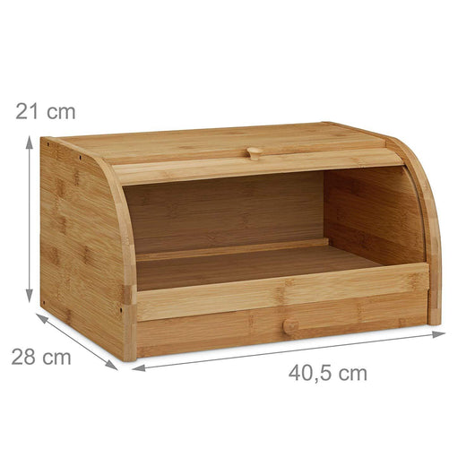 Caja de Pan Orgánica Grande para la Mesa de Cocina - Image 3
