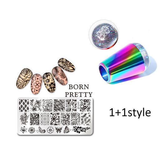 Kit de Estampado para Uñas Profesional