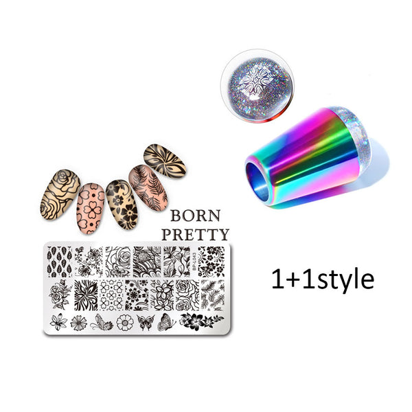 Kit de Estampado para Uñas Profesional