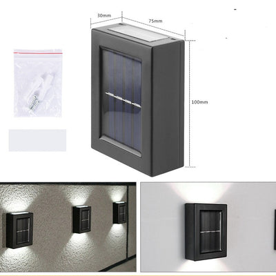 Lámpara Solar Decorativa para Pared - Iluminación de Jardín Exterior - Image 12