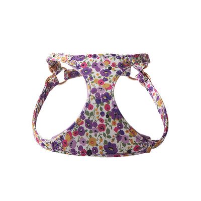 Arnés Floral para Mascotas con Correa de Paseo - Image 12