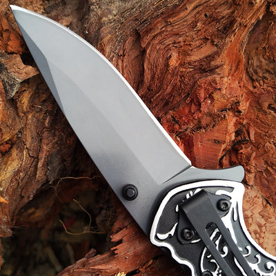 Cuchillo Táctico Plegable de Alta Dureza para Defensa Personal - Image 4