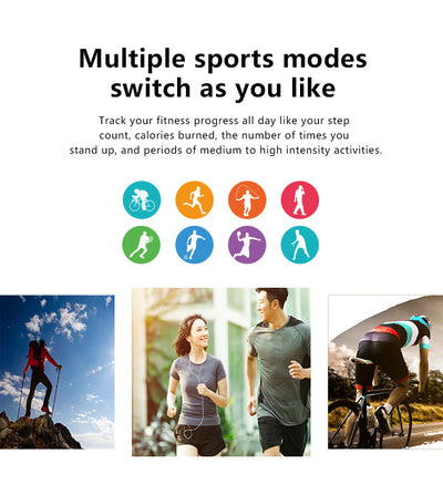 Reloj Inteligente MT3 con Pantalla Táctil Completa, Reproductor de Música y Monitor de Fitness para iOS y Android - Image 11