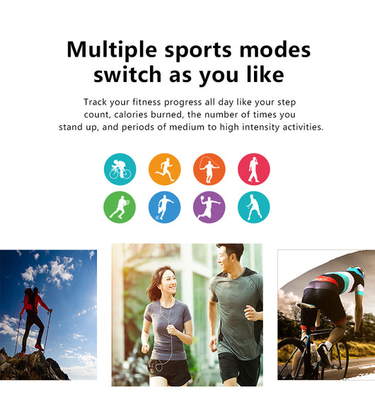 Reloj Inteligente MT3 con Pantalla Táctil Completa, Reproductor de Música y Monitor de Fitness para iOS y Android - Image 11