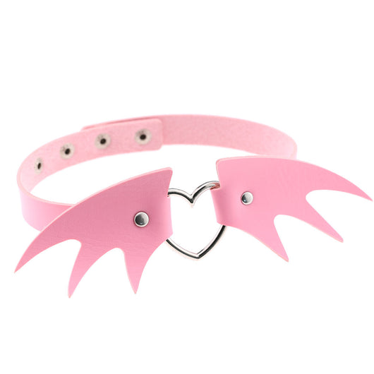 Collar Gótico Punk de Cuero PU - Estilo Devil Clavícula - Image 42