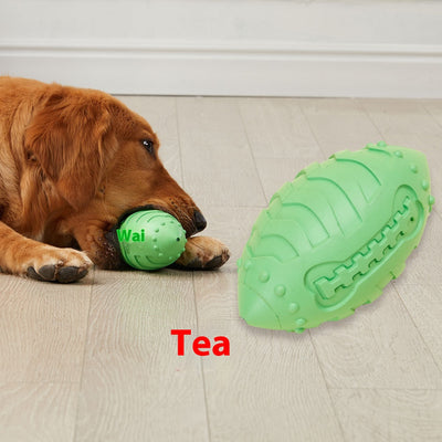 Pelota Interactiva Resistente para Limpiar Dientes y Entrenar Mascotas - Image 2