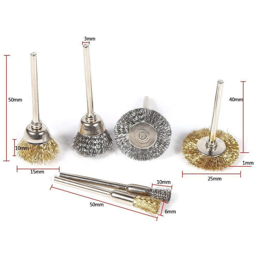 Set de 36 Cepillos de Alambre de Cobre - Image 2