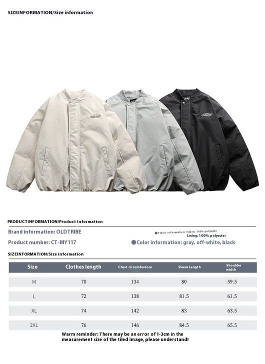 Chaqueta Acolchada de Algodón para Trabajo Casual - Image 9