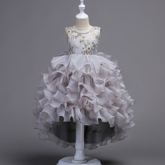Disfraz de Princesa Tutú Esponjoso para Niñas - Vestido de Actuación Deluxe