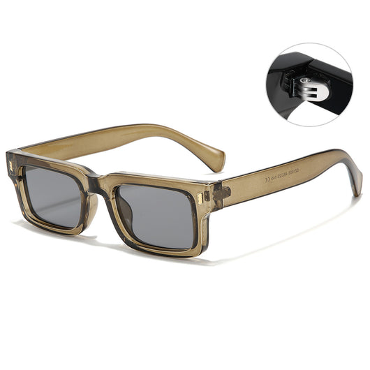 Gafas de Sol Retro Rectangulares Vintage para Hombre - Image 6