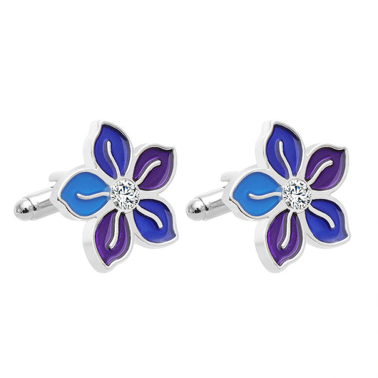 Gemelos Floral Francés Elegante para Hombre - Image 12