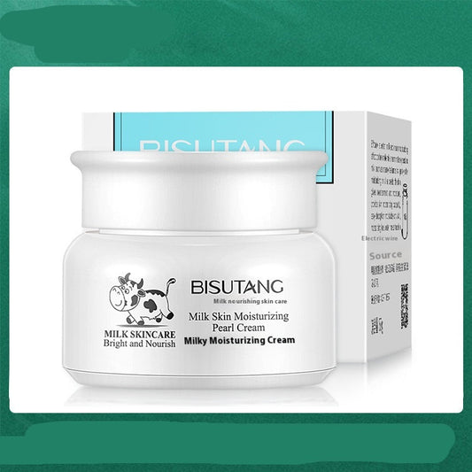 Crema Facial Hidratante con Perlas Exfoliantes - Cuidado Lazy Skin