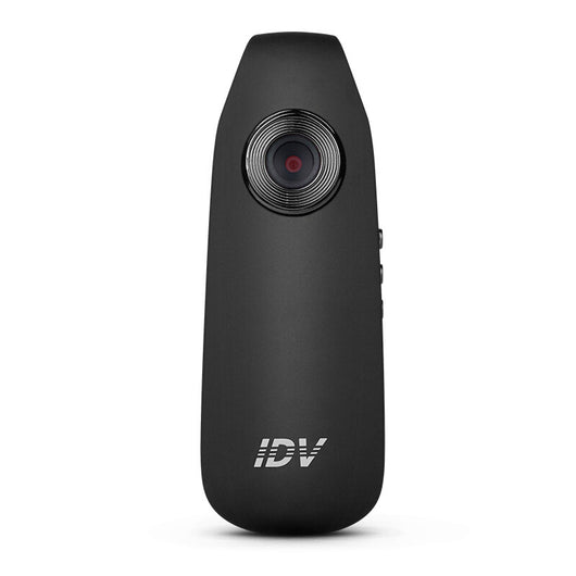 Two black clip-on outdoor camera recorders with a silver lens ring and side controls on a white background. - Image 4