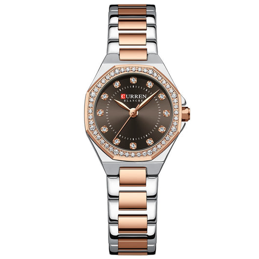 Reloj Elegante Impermeable con Cristales Decorativos - Image 3