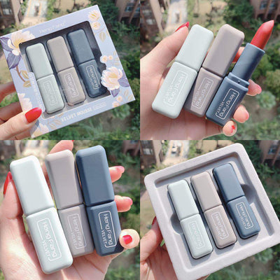 Set de Labiales Morandi Aterciopelados Mate - Colores Otoño Invierno