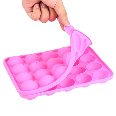 Molde para Cake Pops de Silicona con Palitos Incluidos - Image 8