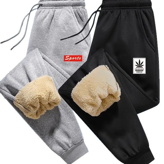 Pantalones Jogger de Invierno para Hombre con Forro Polar y Cintura Ajustable - Image 6