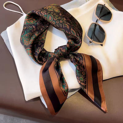 Pañuelo Cuadrado Fino de Lujo para Mujer - Image 33