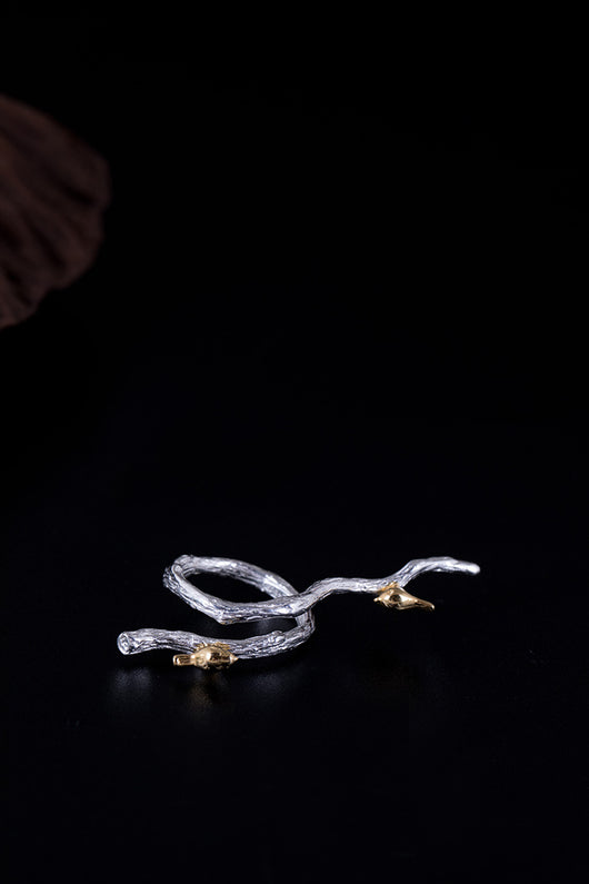 Anillo Ajustable con Diseño de Ave - Image 4
