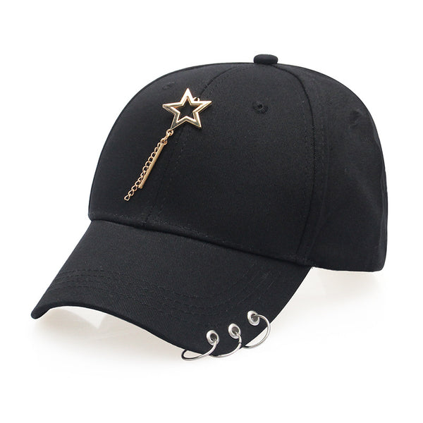 Gorra de Pareja Coreana Minimalista - Diseño Sólido y Moderno - Image 12