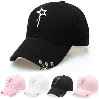 Gorra de Pareja Coreana Minimalista - Diseño Sólido y Moderno