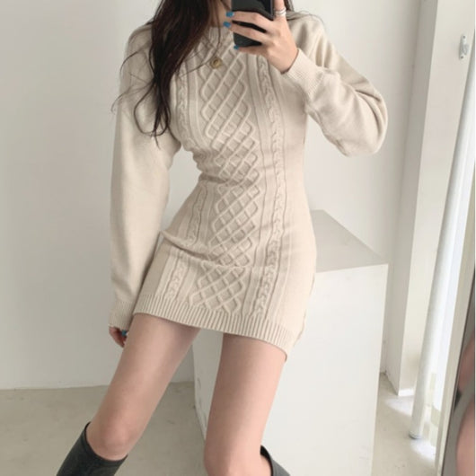 Vestido con Patrón Twist Versátil