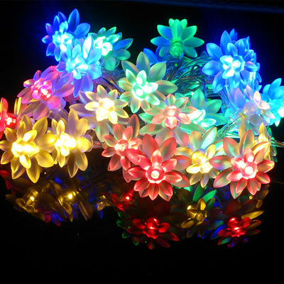 Luz Solar Decorativa Doble Loto LED - Image 7