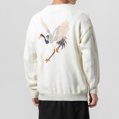 Sudadera Suelta con Bordados para Hombre - Image 9
