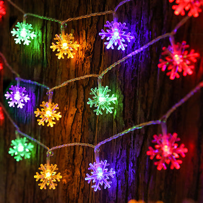 Cadena de Luces LED Copo de Nieve para Decoración - Image 10