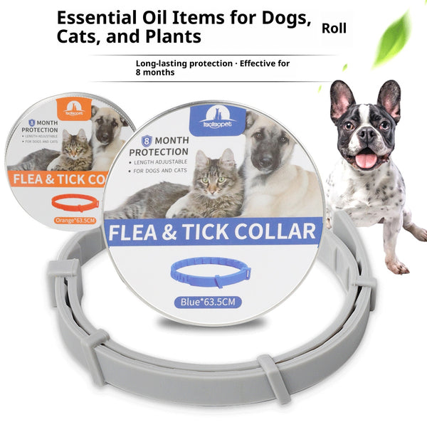 Collar Ajustable Antimordedera para Perros
