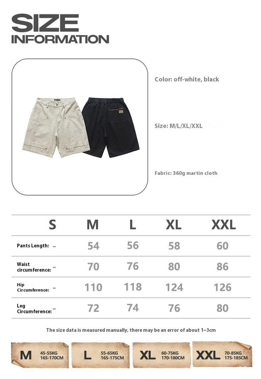 Shorts de Trabajo Pure Cotton - Comodidad y Estilo para Hombre - Image 6