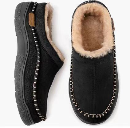 Pantuflas para Hombre con Suela Antideslizante y Forro Cálido en Gamuza - Image 15