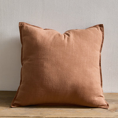 Almohada de Algodón y Lino Puro - Diseño Minimalista Moderno