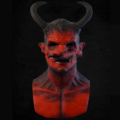 Máscara Demonio Completa - Accesorios para Fiesta de Bola Demoniaca