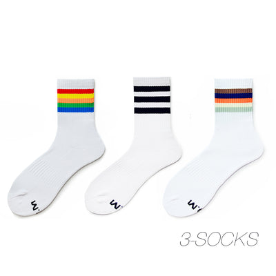 Calcetines Deportivos Arcoíris para Hombre - Comodidad y Estilo Casual - Image 19