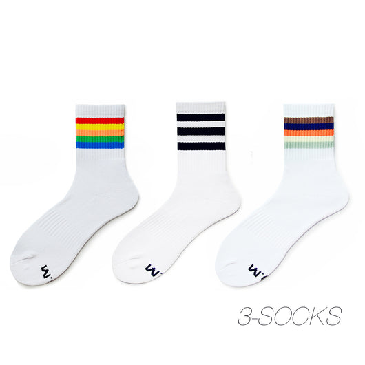 Calcetines Deportivos Arcoíris para Hombre - Comodidad y Estilo Casual - Image 19