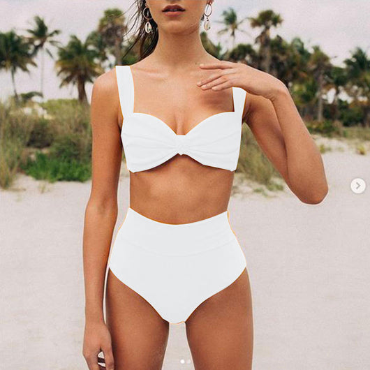 Bikini Rayas Cintura Alta Clásico - Image 8