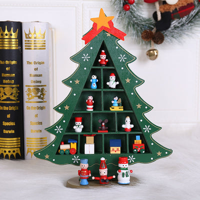 Adornos Navideños de Madera - Escenas Creativas para Árbol - Image 13