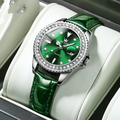 Reloj Cuarzo Water Ghost para Dama con Cristales de Diamante - Image 6