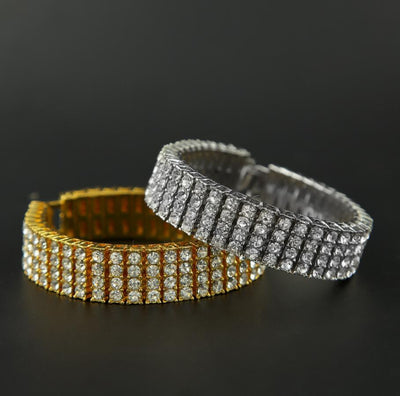 Pulsera de Tenis de 4 Filas - Image 3